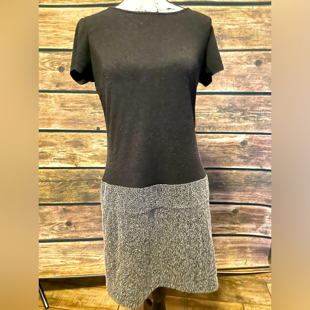 2/$30 Donna Morgan Knit Dress with a Sweater Skirt Bottom